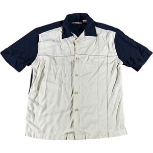 Havanera Co Cream Vintage Threaded Button Up Shirt
